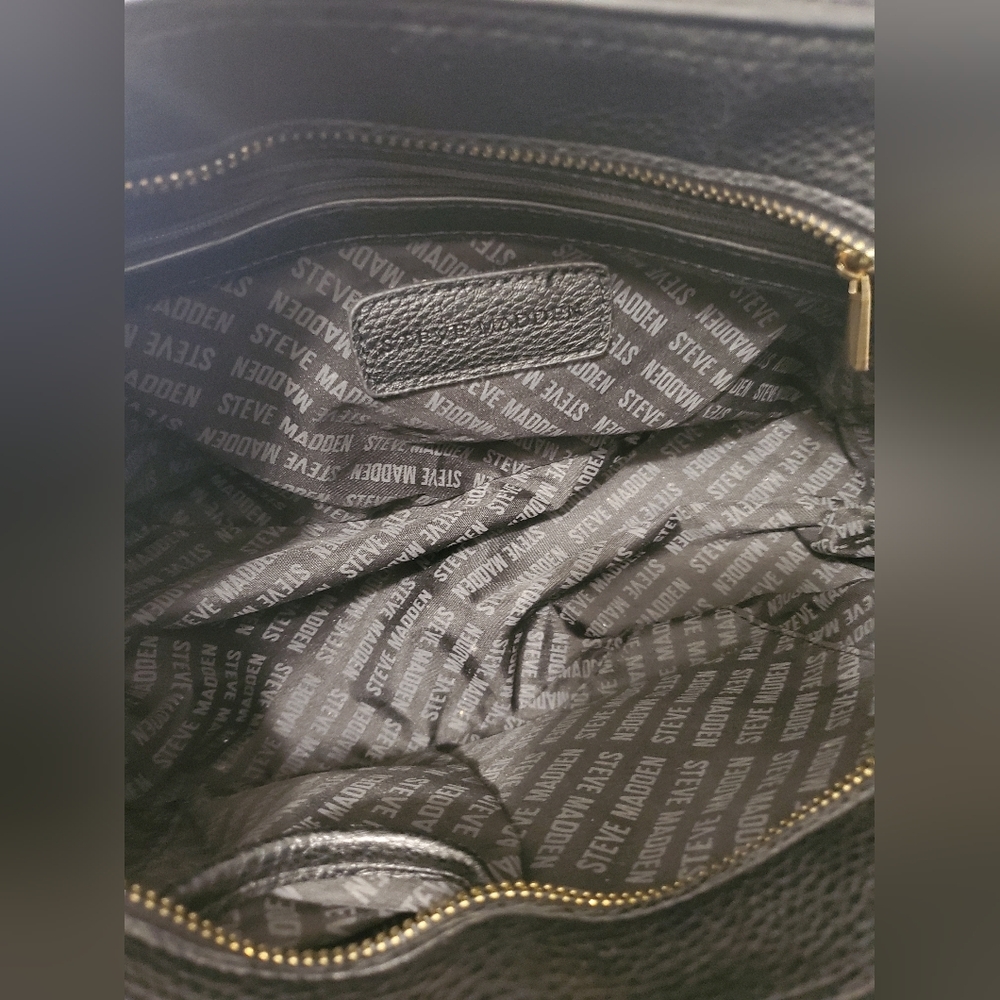 Steve Madden quilted satchel purse handbag - Picture 3 of 3